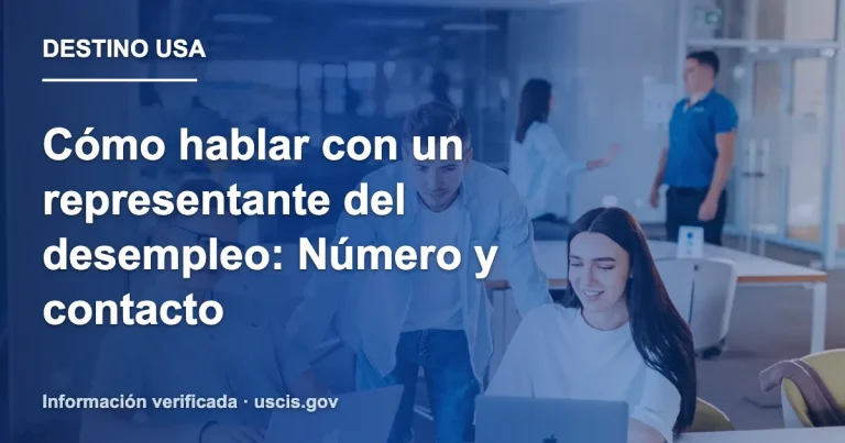 Cómo hablar con un representante del desempleo: Número y contacto
