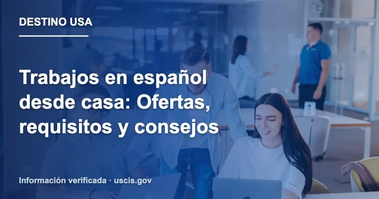Trabajos en español desde casa: Ofertas, requisitos y consejos