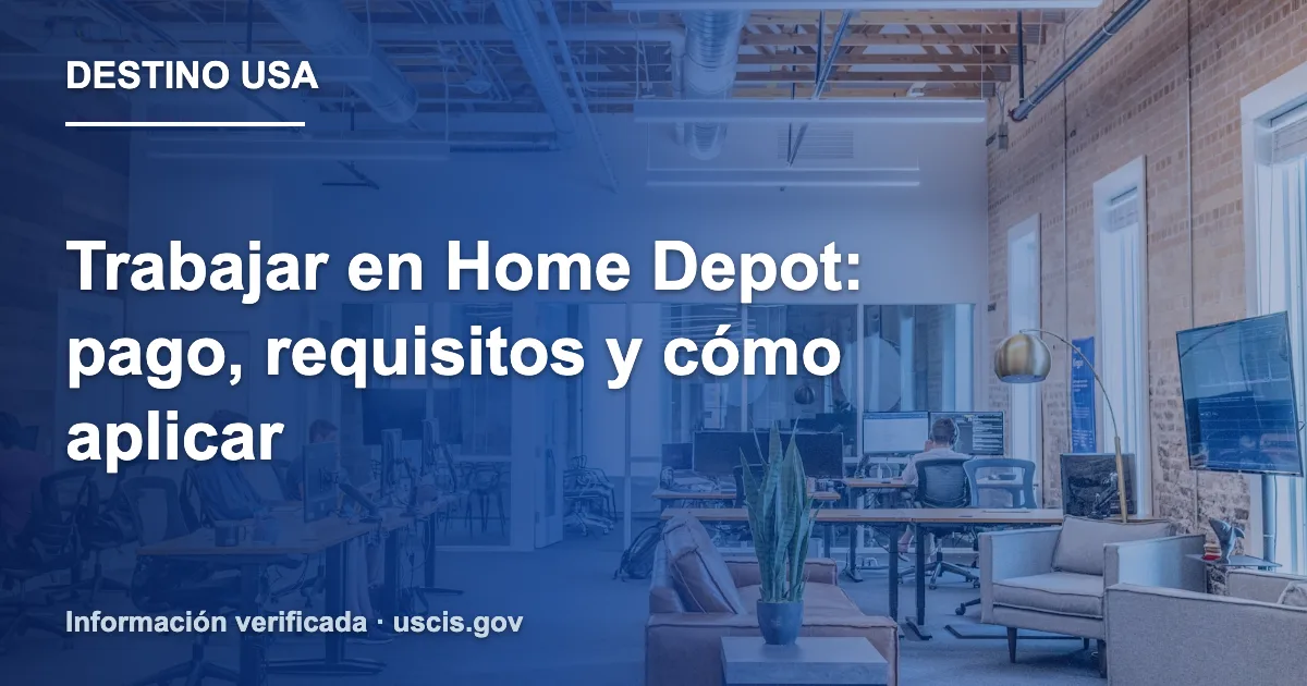 Trabajar en Home Depot: pago, requisitos y cómo aplicar
