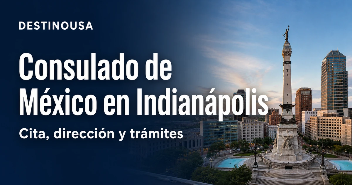 Consulado de México en Indianápolis: cita y trámites